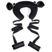 U Shaped Sex Bondage Pillow Restraint Wrist Thigh and Handcuffs Bondage Strap