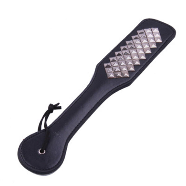 Sliver Rivet Studded Paddle