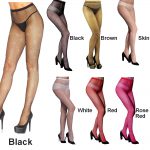 Cytherea Women's Sexy Fishnet Thigh High Stockings With Diamond Shine Small Net Hot Drilling Mesh Socks W28