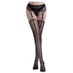 Cytherea Sexy Lace Pantyhose Tights Garter Belt Lady Stockings  Black 6071