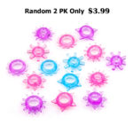 Cytherea Special Sun Silicone Penis Cock Ring For Men New Style 2 PK