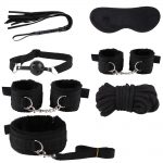 Cytherea Classic Leather 7PC Bondage set Restraints toys