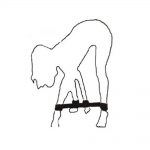 Cytherea bondage with Feet and Wrist tied unisex Game toy Restraints cuff J401