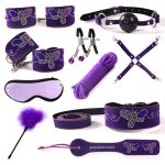 Cytherea Butterfly Slave Leather Quality Neck Collar Bondage Toys