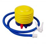 Cytherea Portable Foot Pump for Pool and Spa 8" - Yellow/Blue