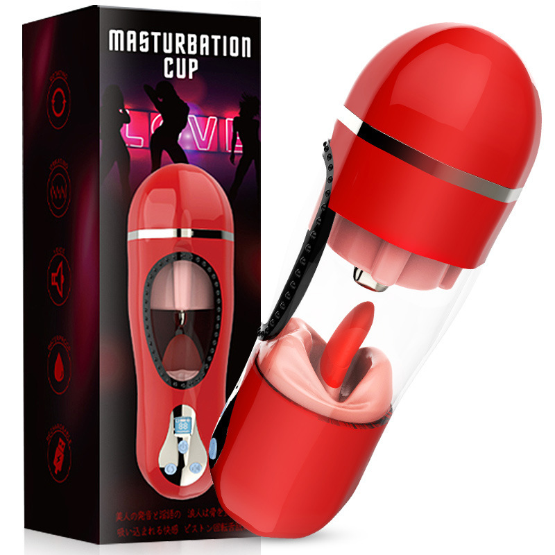 Cytherea USB Charging Tougue Vibration Masturbators Soft Realistic