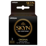 LifeStyles Skyn Non-Latex Condoms (3 Pack)